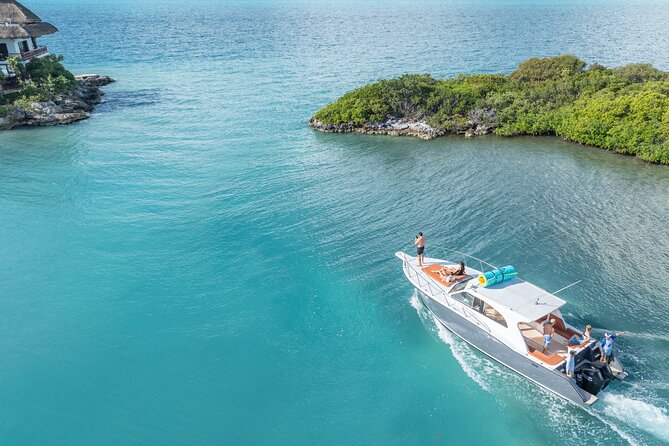 Exclusive Isla Mujeres and Cancun Private Yacht Tour - Open bar, ceviche, and snacks on deck