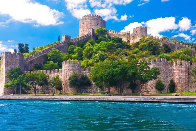 Exclusive Luxury Yacht Bosphorus Sightseeing Cruise in Istanbul - Dolmabahçe Palace along the European shore