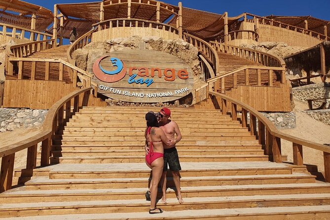 Exclusive Orange Bay Island Luxury Yacht Experience - Hurghada - The boat ride and first look at the Red Sea