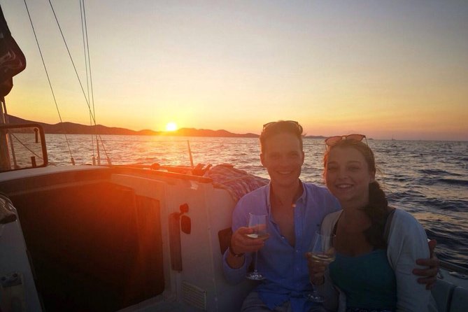Experience Romantic Sunset Sailing on modern 36ft sail yacht from Zadar - Passing the Sea Organ by boat