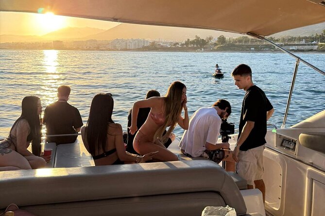 Experience Sunset on Yacht in Marbella - Leaving the marina at 7:30 pm