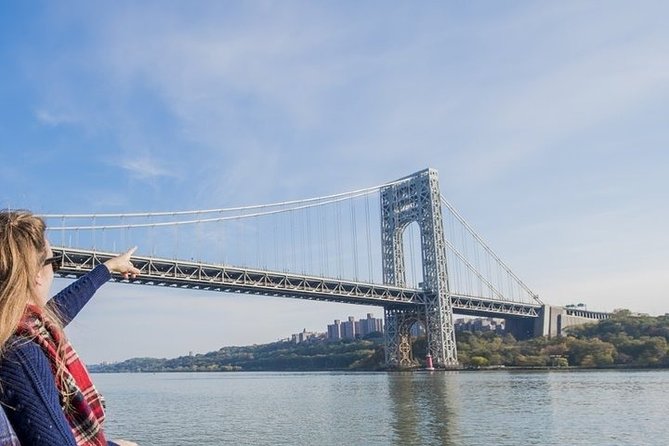 Fall Foliage Cruise on Yacht Full Moon from Chelsea Piers - Cruising under the George Washington Bridge