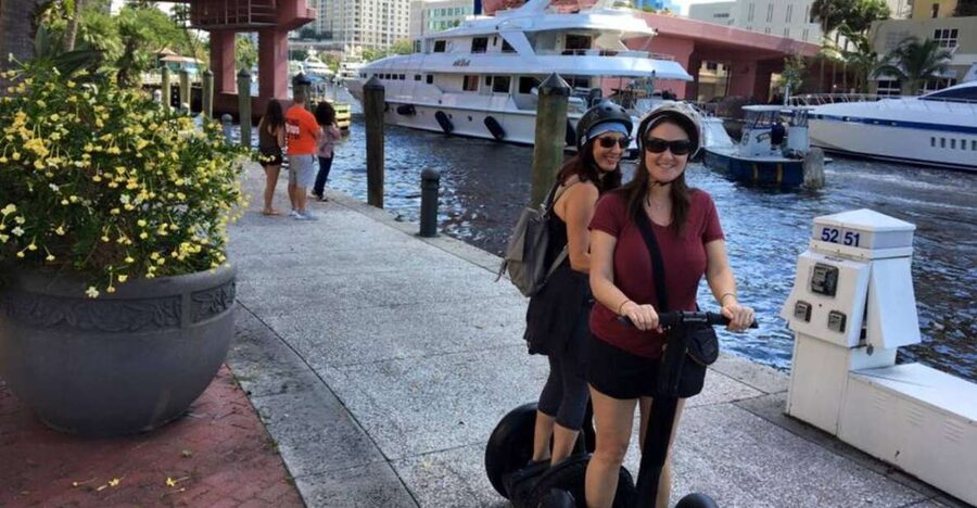 Fort Lauderdale: Famous Yachts and Mansions Segway Tour - Key points to know before booking