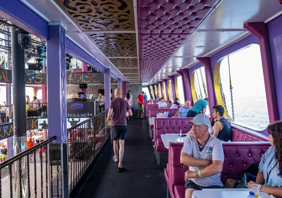 From City of Side and Alanya: Legends and Pirates Yacht Tour - A lively day on the Mediterranean, not a quiet yacht cruise