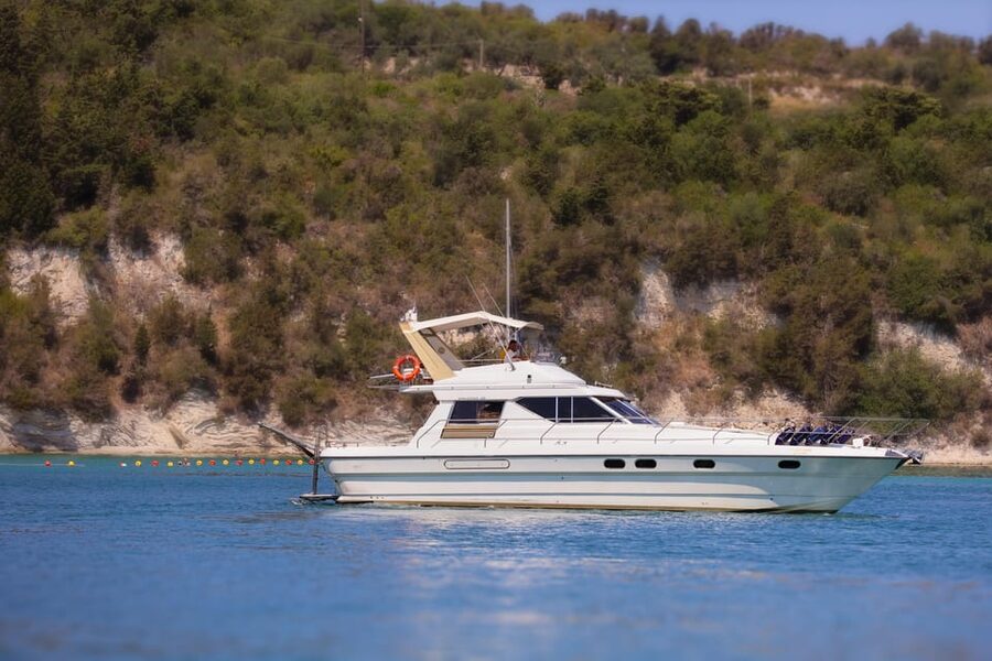 From Corfu: Luxury Yacht Cruise to Paxos and Antipaxos - One hour at Vrika Beach on Antipaxos
