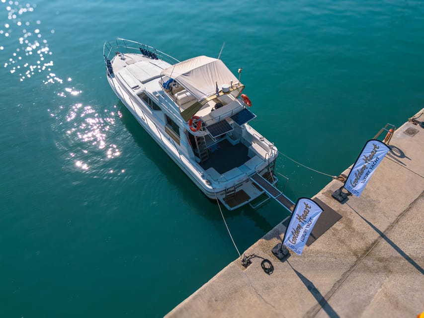 From Corfu: Luxury Yacht Cruise to Sivota and Blue Lagoon - Papanikolis Cave and the first scenic stop