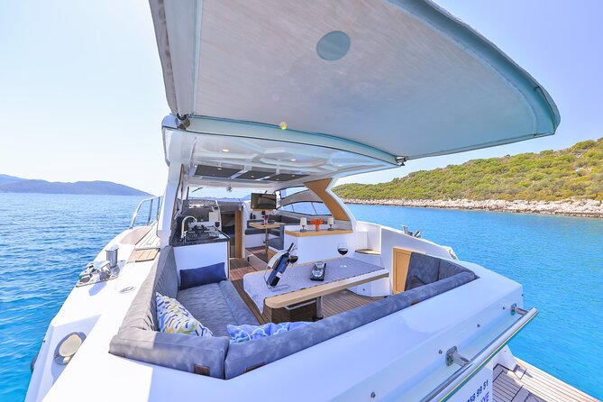 From Kas Private Luxury Yacht Escape - Çoban Bay and a relaxed mezze lunch