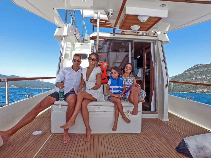 From Korcula island: Mljet Island Yacht Day Trip with Lunch - Swimming, snorkeling, and SUP time in a quiet bay
