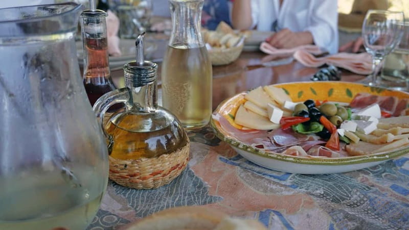 From Korcula island: Mljet Island Yacht Day Trip with Lunch - A three-course Mediterranean lunch with wine