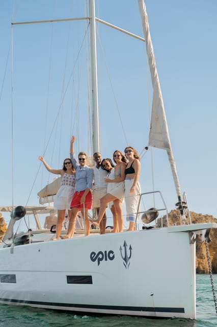 From Lagos: Ponta da Piedade Half-Day Yacht Cruise - Leaving Lagos Marina for the Algarve coast