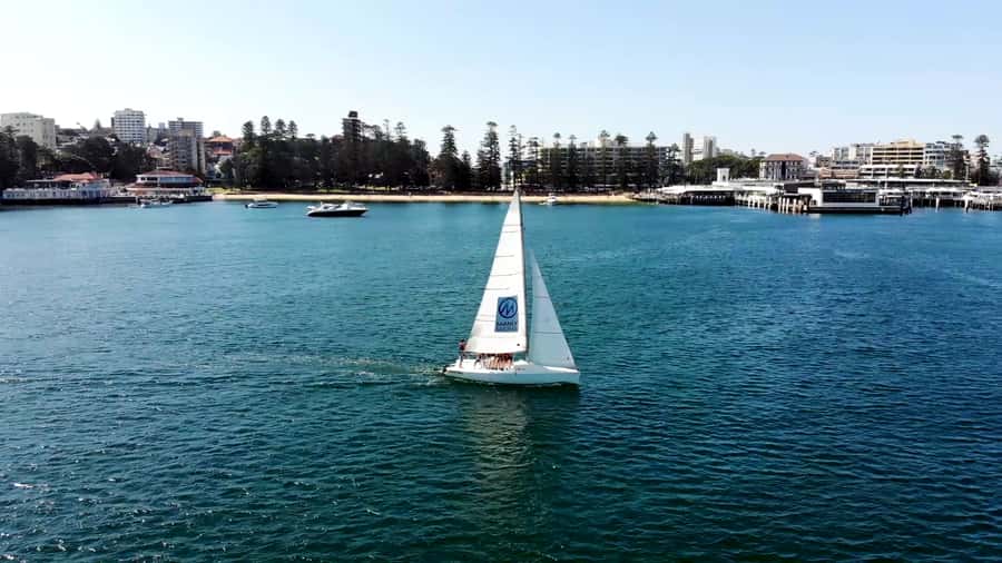 From Manly: Sydney Harbour Hands-On Taster Yacht Cruise - The first lesson before leaving shore