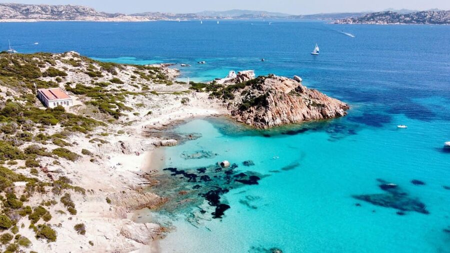 From Palau: La Maddalena Archipelago Yacht Tour with Lunch - Lunch with sea and land specialties onboard