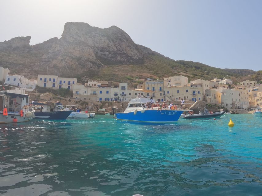 From Trapani: Favignana and Levanzo Yacht Tour with Stops - Swimming and snorkeling in the island coves