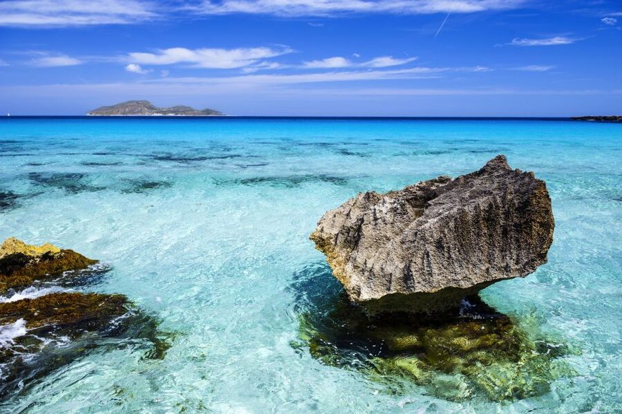 From Trapani: Favignana and Levanzo Yacht Tour with Stops - Seeing Favignana from the sea