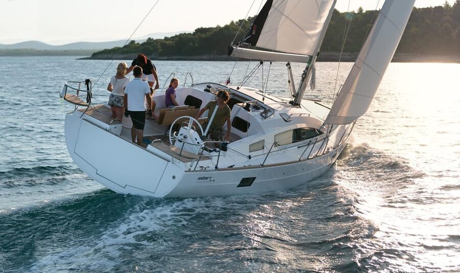 From Valletta: Romantic Sunset Cruise on a Sailing Yacht - Dinner at anchor under the stars