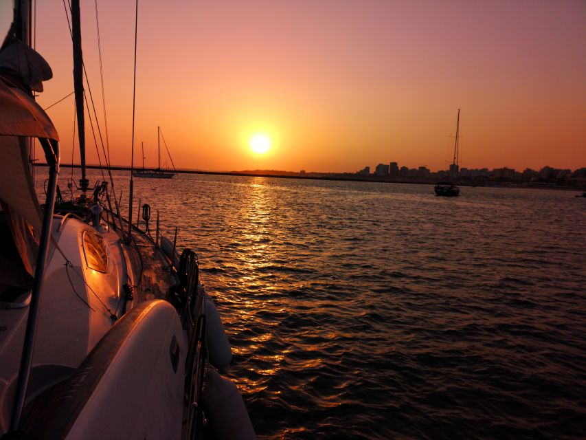 From Vilamoura: Sunset Tour on a Luxury Sailing Yacht - Aperitifs, music, and the welcome drink