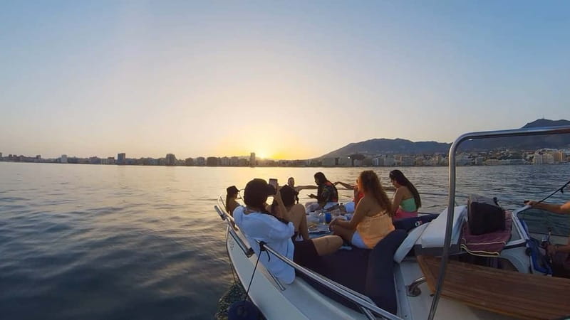 Fuengirola: Magical Sunset Yacht Tour - What the two-hour itinerary feels like