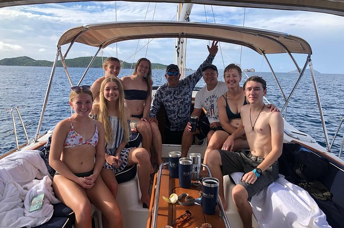 Full Day Private Charter, Snorkel St. John (12 guests, 55’ yacht) - Lovango Cay: the best reef stop on the route
