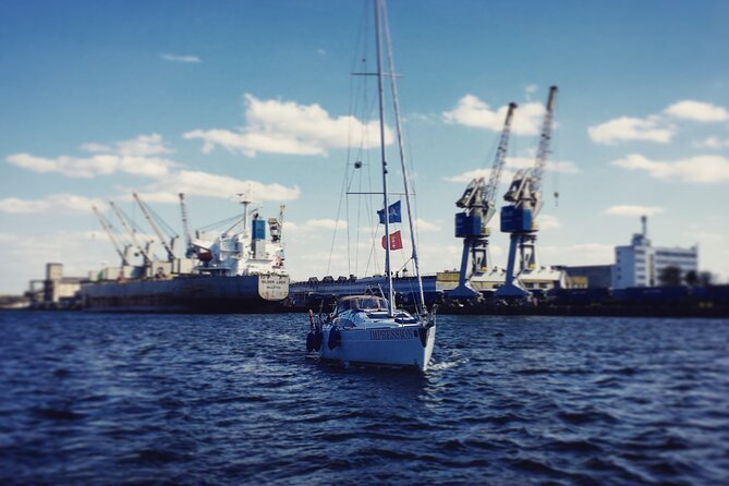 Gdansk Motlawa and Port Yacht Cruise with Welcome Drink - The long run through Gdańsk’s working port