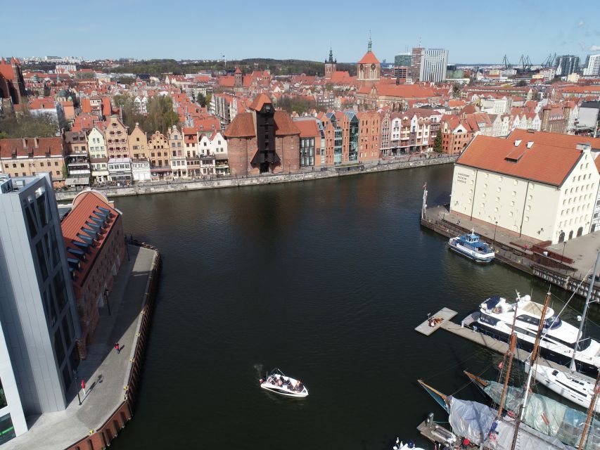 Gdańsk: Motlawa River Yacht Cruise - The marina, Vistula, and Polish Hook