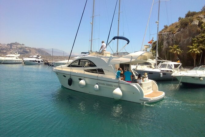Half-Day Luxury Motor Yacht Cruise in Granada - Setting out from La Herradura marina