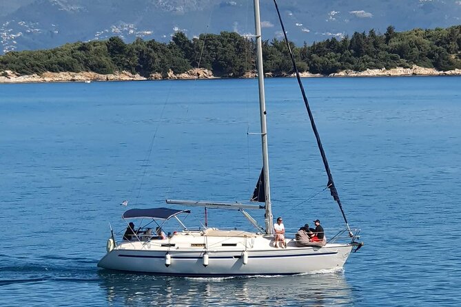 Half Day Private Cruise with Sailing Yacht in Corfu - Returning past Lazareto Island