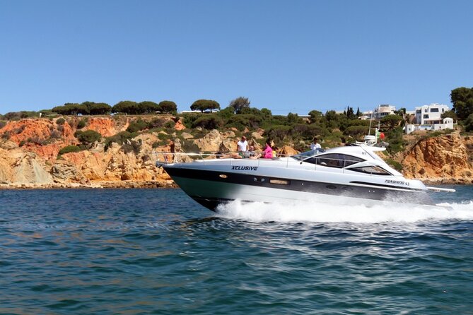 Half Day Private Luxury Yacht Marina Albufeira - Benagil by Private Yacht, Not a Crowded Group Boat