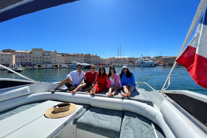 Half Day Private Yacht Charter on our Pershing 40 in Saint Tropez - Canoubiers Bay, also known as Billionaires Bay