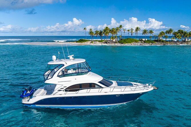 Half Day Private Yacht Charters - Rose Island, white sand, and open water