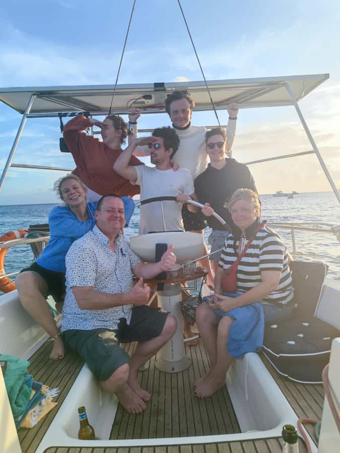 Half-Day Sailing Yacht Adventure in Sal Island - 3 hours - The crew and the language question