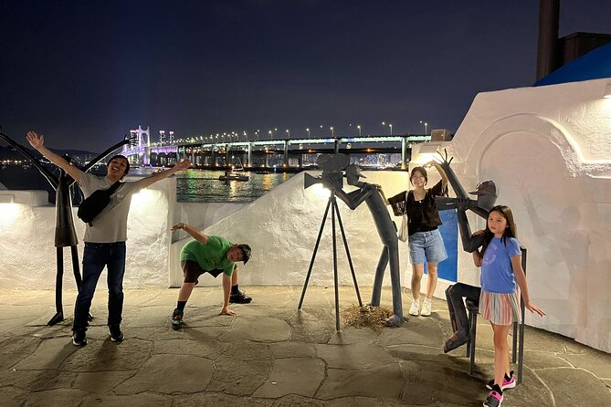 Happy^^ Busan Night Yacht Tour (Private Group Max6) - Cinema Street mixes movie culture with city lights
