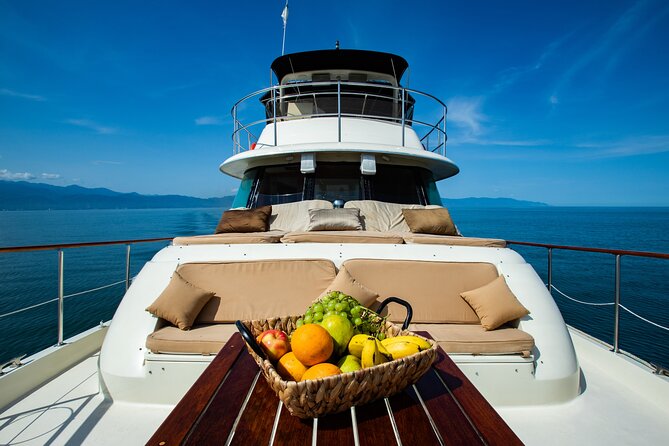 Hatteras 58-61' Luxury Yacht in Puerto Vallarta & Nuevo Nayarit - Snacks, ceviche, and the open bar