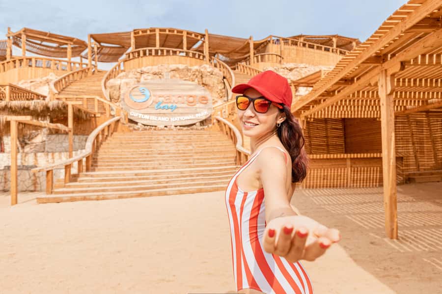 Hurghada: Elegance Yacht Cruise To Orange bay Island W lunch - Snorkeling among coral and Red Sea fish