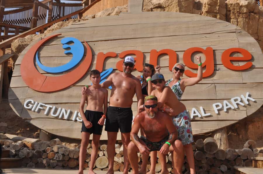 Hurghada: Elegance Yacht Cruise To Orange & Magawish island - From Hurghada hotel to Red Sea harbor