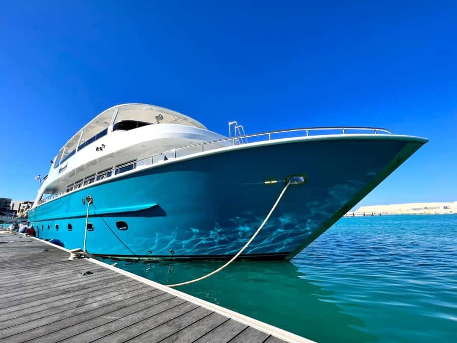Hurghada: Luxury Private Yacht Trip with Lunch & Activities - Hotel pickup and the 45-minute ride