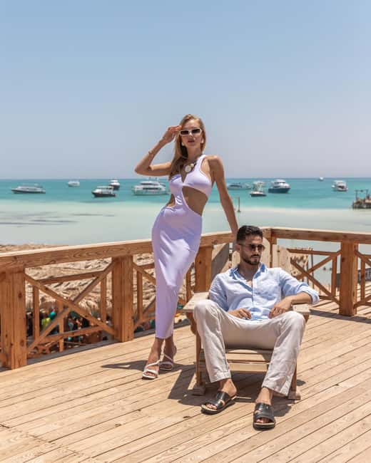 Hurghada: Yacht Trip 2 islands, Diving & Snorkeling W Lunch - First reef stop: your main underwater introduction