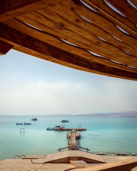Hurghada: Yacht Trip 2 islands, Diving & Snorkeling W Lunch - Lunch on the boat and a useful pause