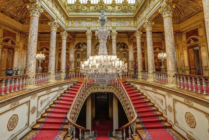 Imperial Splendor: Dolmabahce Palace & Bosphorus Yacht Cruise - A brief look at the Dolmabahçe Mosque