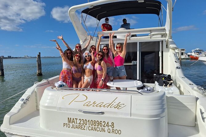 Isla Mujeres snorkeling tour on Exclusive 46ft Yacht in Cancun - Meeting at Sunset Marina in Cancun