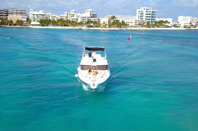 Isla Mujeres snorkeling tour on Exclusive 46ft Yacht in Cancun - Cruising Cancun’s bay and lagoon