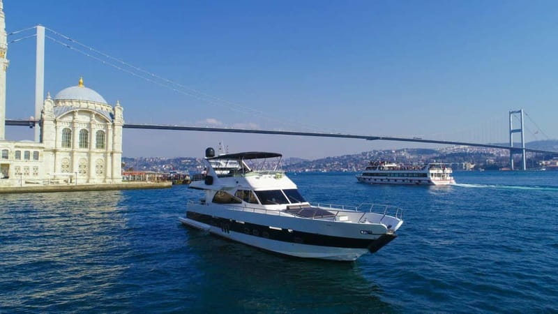 Istanbul: Bosphorus Private Guided Yacht Cruise with Snacks - Starting at Kuruçeşme Park