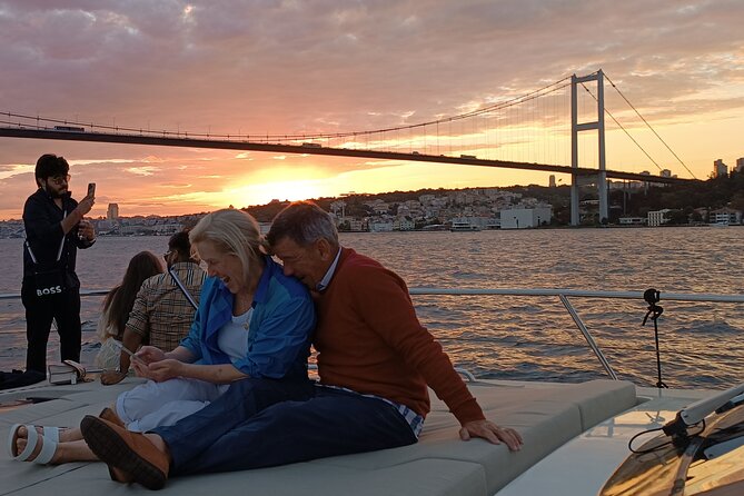 Istanbul Bosphorus Sunset Cruise on Luxury Yacht - Çırağan Palace and Ortaköy’s famous mosque