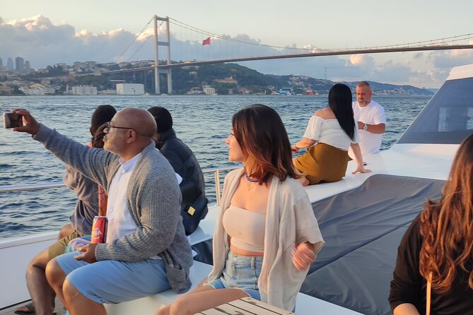Istanbul Bosphorus Sunset Cruise on Luxury Yacht - Bridges, Kuruçeşme, and Galatasaray Island