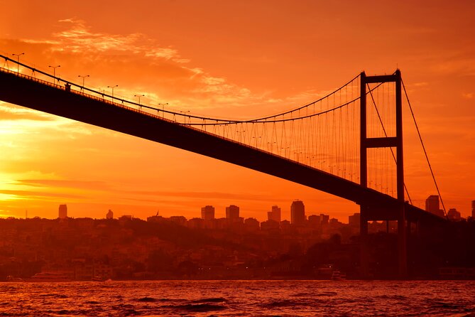 Istanbul Bosphorus Sunset Yacht Cruise with Snack and Refreshment - Starting near Ömer Avni