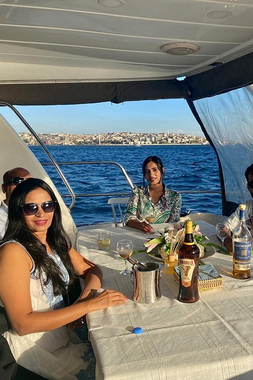 Istanbul: Bosphorus Yacht Cruise at Sunset with Snacks - Boarding the yacht and finding your seat