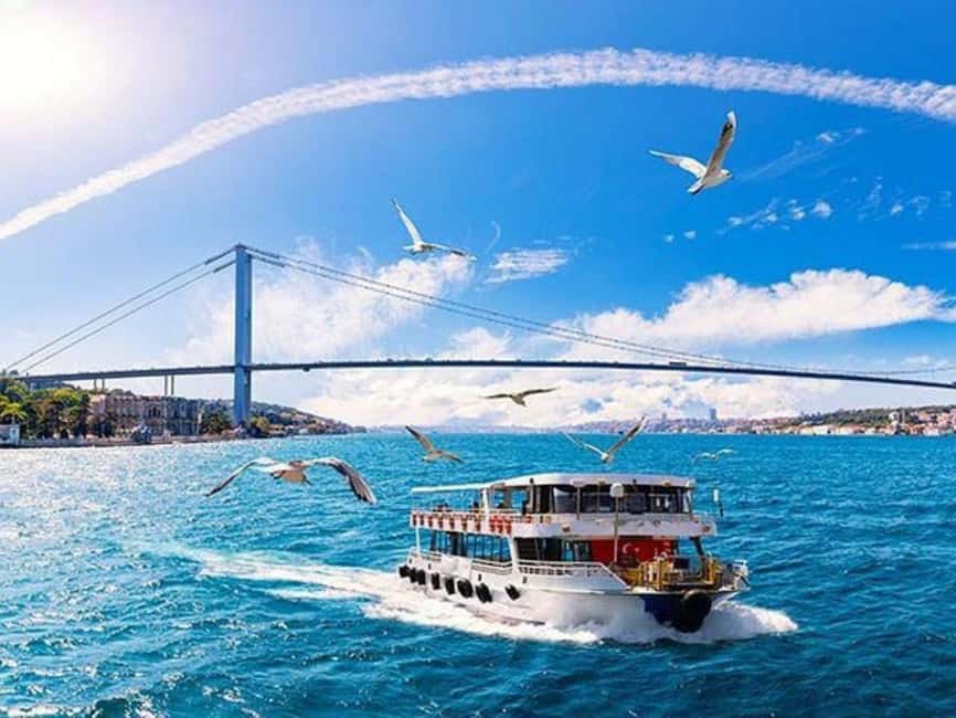 Istanbul: Bosphorus Yacht Cruise with Golden Horn View - Galata Bridge and the city’s working waterfront