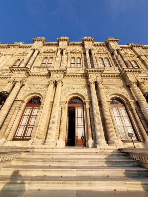 Istanbul: Dolmabahçe Palace Tour and Sunset Yacht Cruise - Inside Dolmabahçe Palace for up to three hours