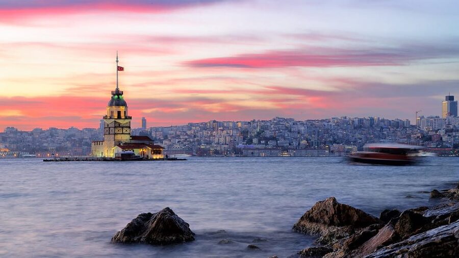 Istanbul: Private Bosphorus Strait Sightseeing Yacht Cruise - The European shore: palaces, villas, and fortress walls