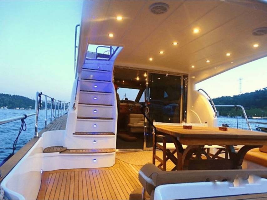 Istanbul: Private Bosphorus Tour On Luxury Yacht - Rumeli Fortress and the first bridge