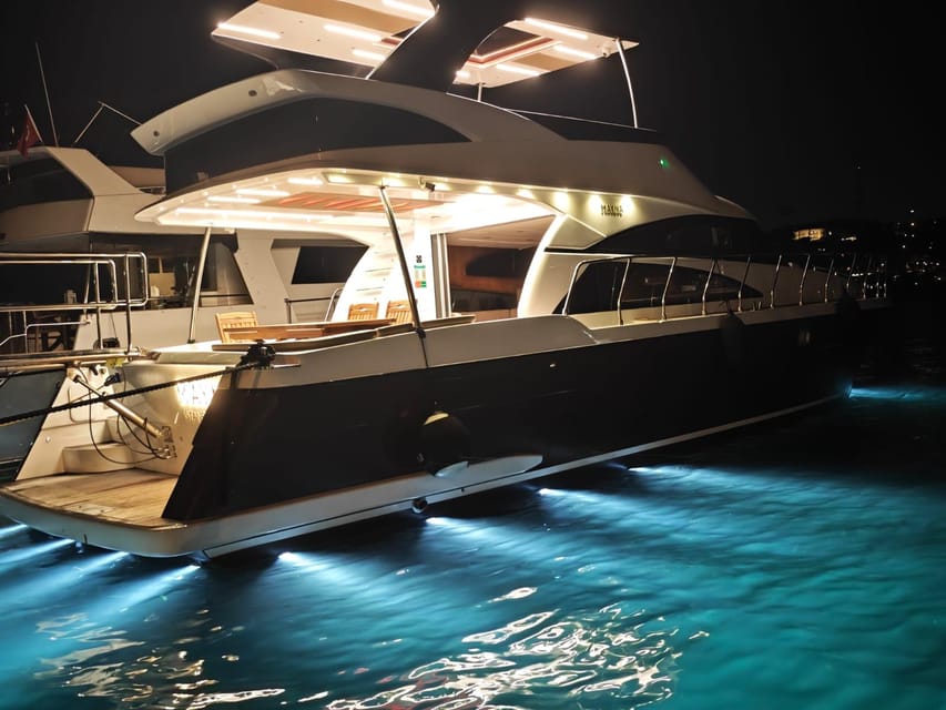 Istanbul: Private Bosphorus Yacht with Tour Guide and Snacks - The guide service and how much commentary you get